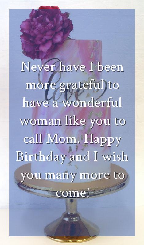 ShortHappy Birthday Wishes for Mom